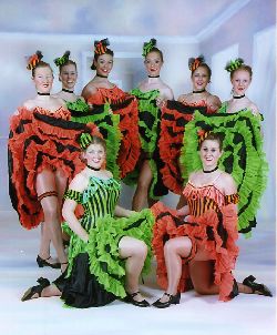 The Gaiety Girls - Choreography by Karen Williams.