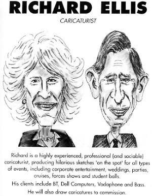 Jon Anton Presents...Caricaturists For Hire For Your Special Event.