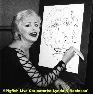Jon Anton Presents...Caricaturists For Hire For Your Special Event.