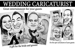 Joel Ramsay Wedding Caricaturist