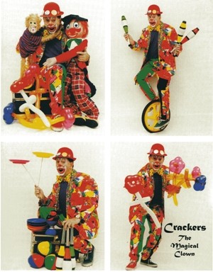 Jon Anton Presents...a Huge Variety of Clowns of All kinds for All occasions.