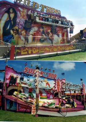 Jon Anton Presents...a Very Large selection of Modern FAIRGROUND AMUSEMENTS & VINTAGE & STEAM FAIRGROUND AMUSEMENTS.