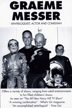 Jon Anton Presents...a Fantastic selection of VENTRILOQUISTS Along with their (almost) Human Friends.