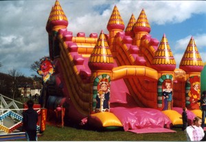 Jon Anton Presents...a Very Large Range of INFLATABLES and Bouncy Castles available of all sizes & styles. From the Traditional BOUNCY CASTLE with various theme decorations: Disney & Space Themes, TV Favourites & Cartoon Themes.