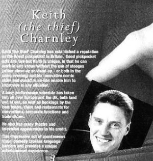 Jon Anton Presents...the King of PICKPOCKETS - KEITH (The Thief) CHARNLE.