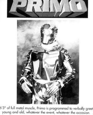 Jon Anton Presents...a wide selection of ROBOTS & Animated Characters.