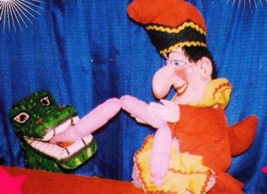 Punch and Judy Puppet Show.