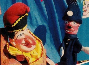 Punch and Judy Puppet Show.