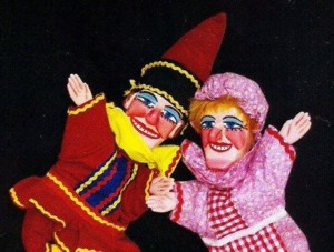 Punch and Judy Puppet Show.