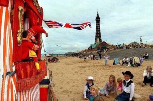 Punch and Judy Puppet Show.