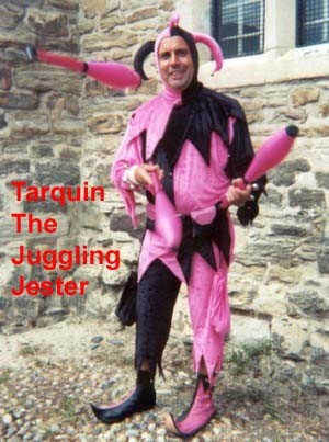 Jon Anton Presents...a limited number of JESTERS available for a Variety of Events, Such as: Medieval Tournaments, Period Banquets, Carnivals, Re-enactments, Castle Open Days etc.