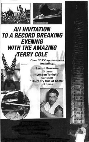 Jon Anton Presents...a limited number of Sword Swallowers available.