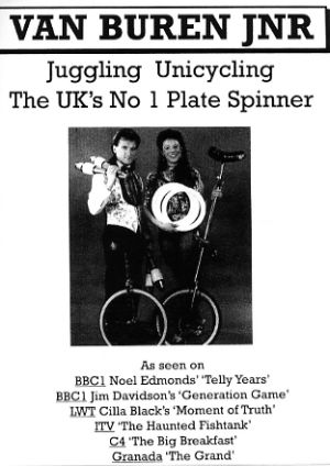 Jon Anton Presents...a large range of JUGGLERS available, from individual Artistes to Troupes of JUGGLERS. Suitable for Circus, Cabaret, Variety & Children's Entertainments.