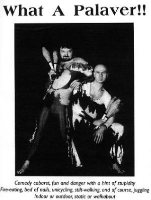 Jon Anton Presents...a limited number of Sword Swallowers available.