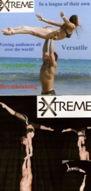 We have a number of Acrobats available, Both Single Acrobats & Acrobatic Troupes of between 2 & 7 members.