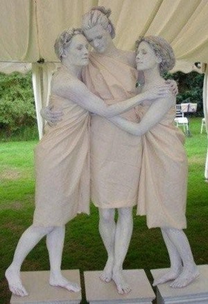 Jon Anton Presents...a section of LIVING STATUES available in a wide selection of guises including: Venus, Boy David, Nero, Roman & Greek Gods, William Shakespeare, Statue of Liberty & Many More.